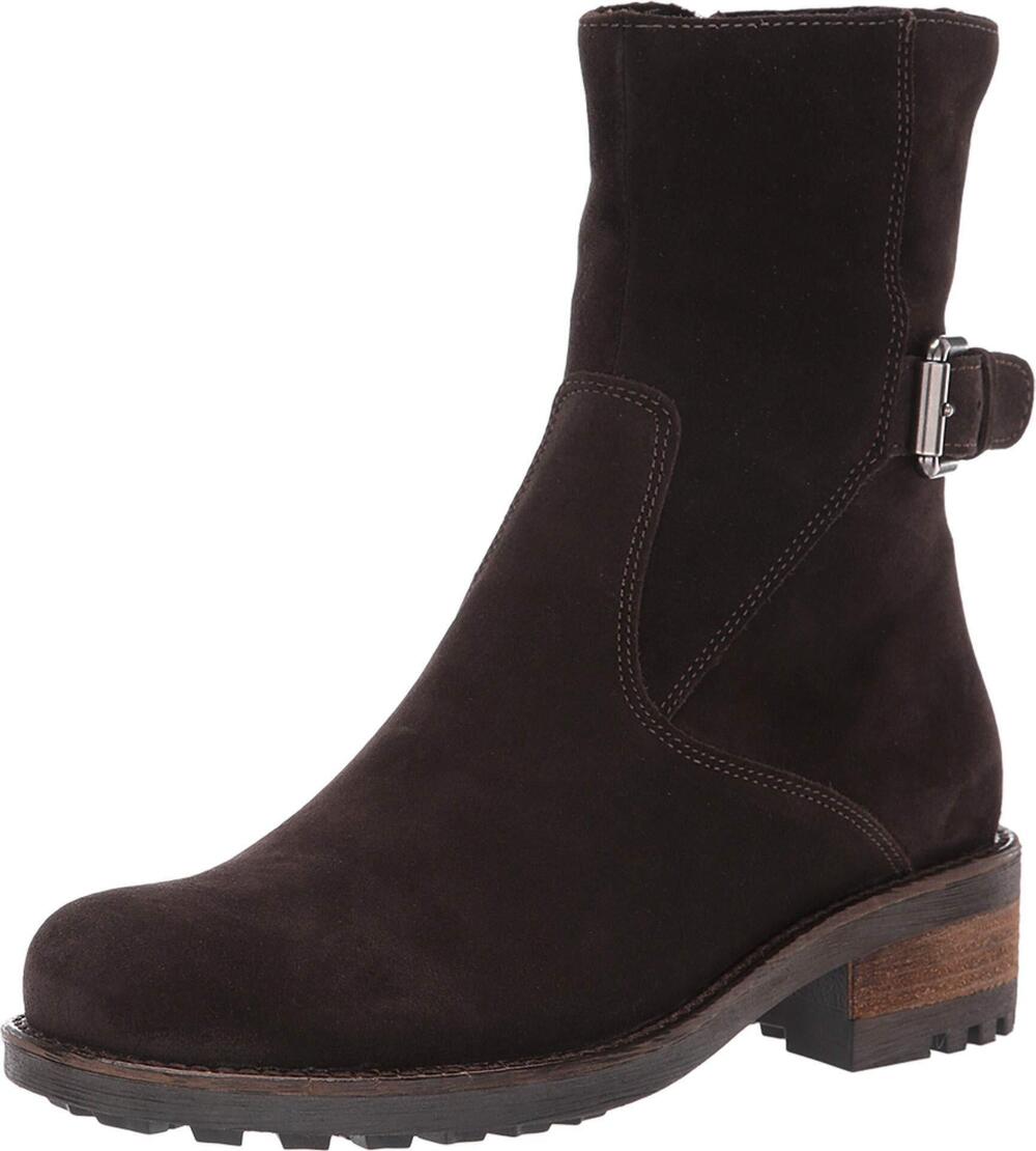 LA CANADIENNE CAMILLA BLACK SUEDE 8 M (B)
